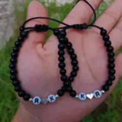 Pulseras de piedra onix