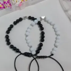 Pulseras de piedra onix