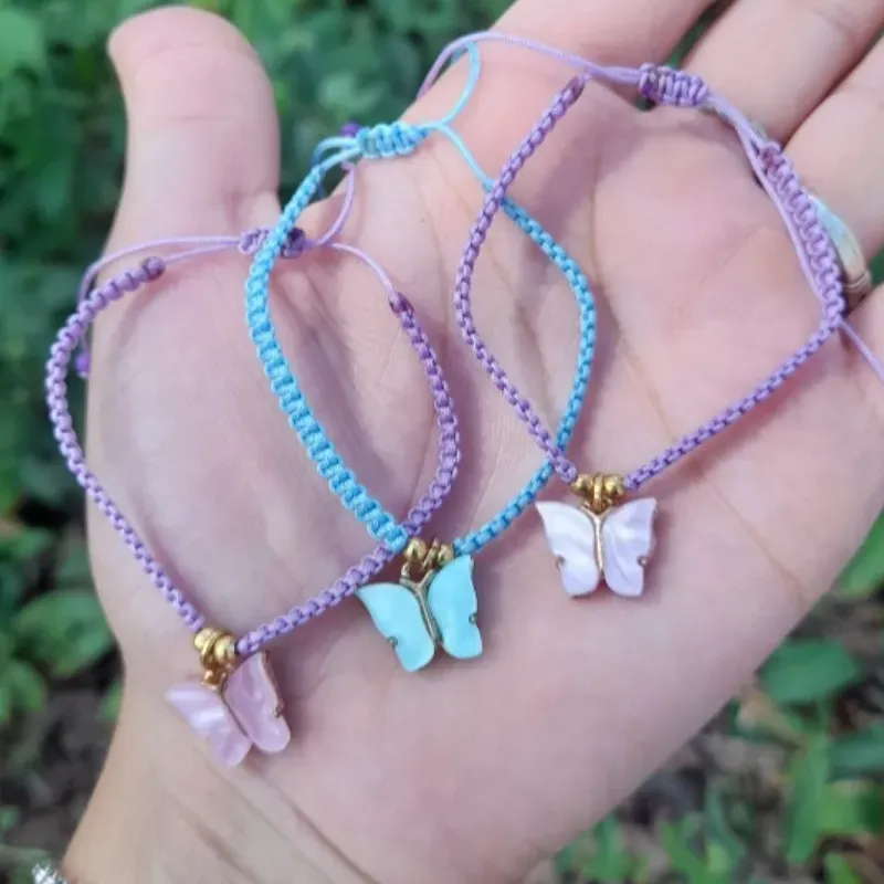 Pulseritas de mariposas 