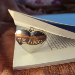 Relivario de corazon "Te Amo"