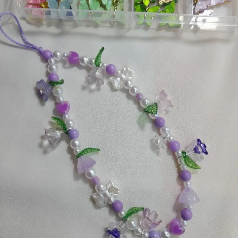 Strap Phone de flores