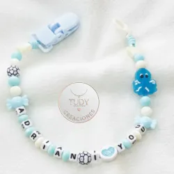 Chupetero pulpito azul.