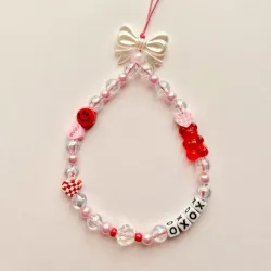 Colgabte de celular OXOX con osito y lazo