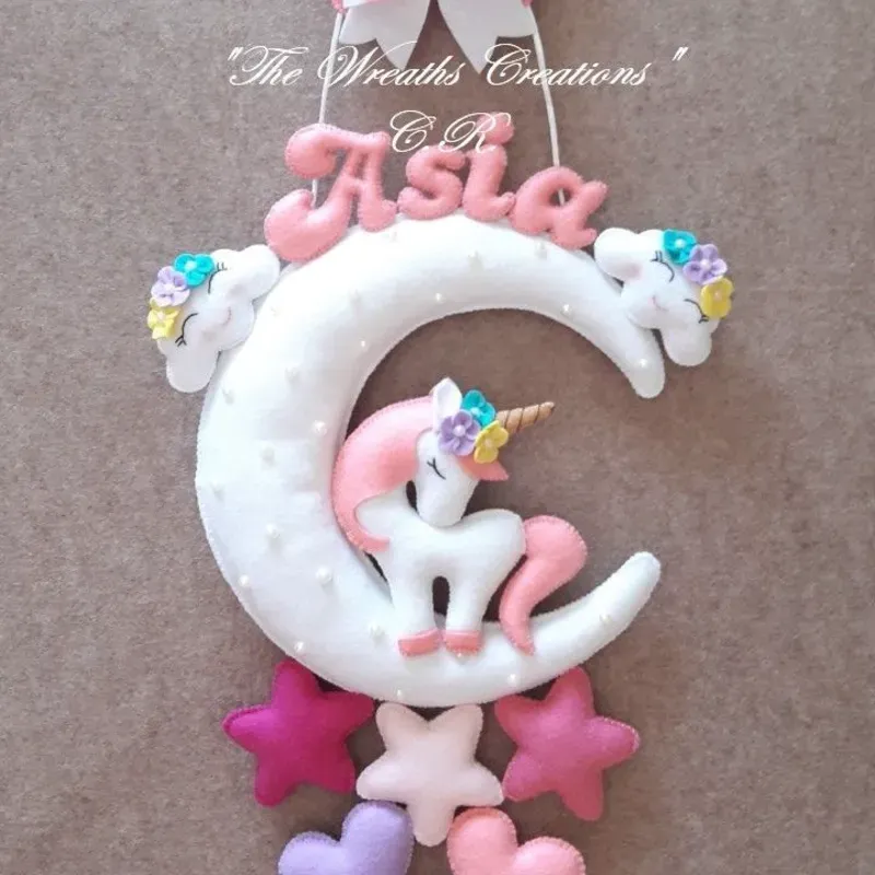 Lunas colgantes personalizadas 