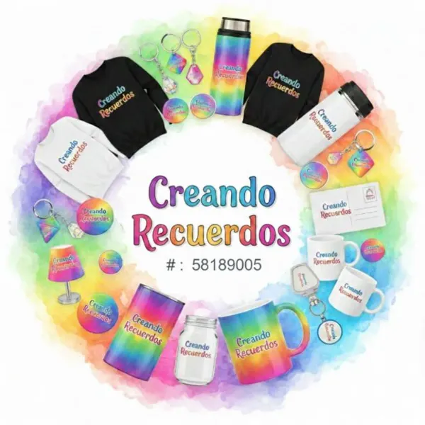 🌺 Bienvenidos a CREANDO RECUERDOS.Aquí encontrarás artículos personalizados como pullovers, tazas de cafe, jarras, Ilaveros,delantales, bolsas de poliéster ,popsockets, termos y más. iTodo completamente personalizado a tu gusto!
✍️Encargos por el privado......... (+5358189005)
📌Antes de encargar su pedido, debe saber:

✨El pago del artículo es por ADELANTADO y COMPLETO.Formas de pago: efectivo o transferencia.

✨Una vez que decida el artículo que va encargar, debe:
👌Enviar las fotos o imágenes que quiera usar (lo más nítidas posible) vía WhatsApp a mi privado.

✨Tiempo de entrega:
⌛Los pedidos tardan 7 a 10 días, y algunos artículos pueden demorar hasta 15 días laborales.

✨IMPORTANTE:
Una vez confirmado el diseño y el artículo, NO HAY CAMBIOS.

✨Cuando su pedido esté listo, se le avisará directamente a su privado.

✨Podrá pasar a recoger su artículo cuando desee, en los horarios que le estaré informando.    Link del canal: https://whatsapp.com/channel/0029Vb3CjdILo4ha9mQyZJ0z

✨Trabajamos en Pinar y en La Habana (tenemos domicilio por un costo adicional en dependencia del lugar)

📲: +5358189005
