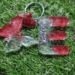 Llavero con mariposa