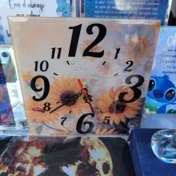 Reloj de Cristal cuadrados