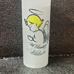 Cirio para Bautizo sencillo personalizado