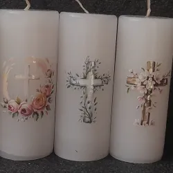 Cirios para bautizos #1