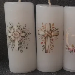 Cirios para bautizos #2