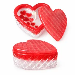 Embase estilo corazón.