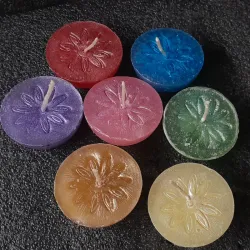 Velas flotantes ( media esferas)