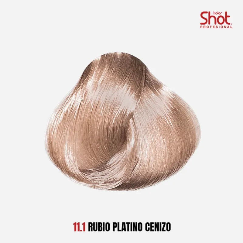 11.1 Rubio Platinado Cenizo 