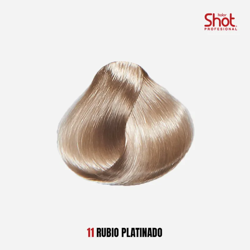 11 Rubio Platinado 