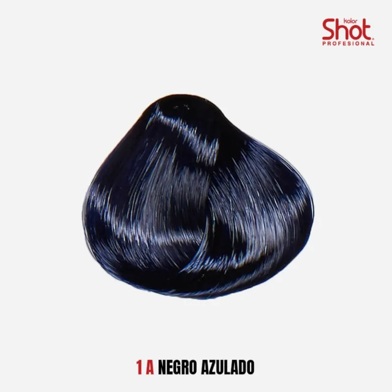 1A Negro Azulado 