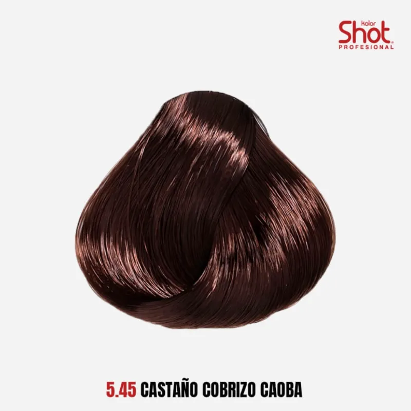 5.45 Castaño Claro Cobrizo Caoba 