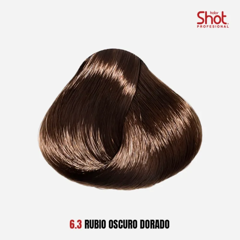 6.3 Rubio Oscuro Dorado 