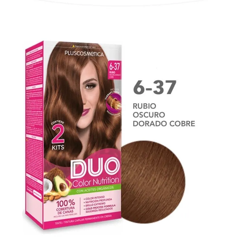 6.37 Rubio Oscuro Dorado Cobrizo