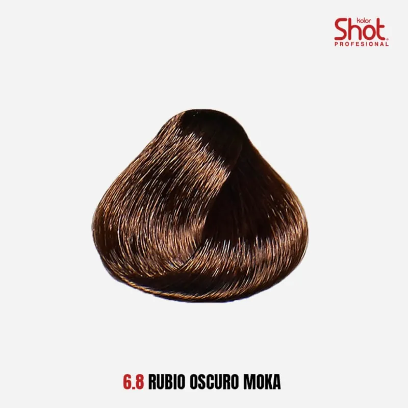 6.8 Rubio Oscuro Moka 