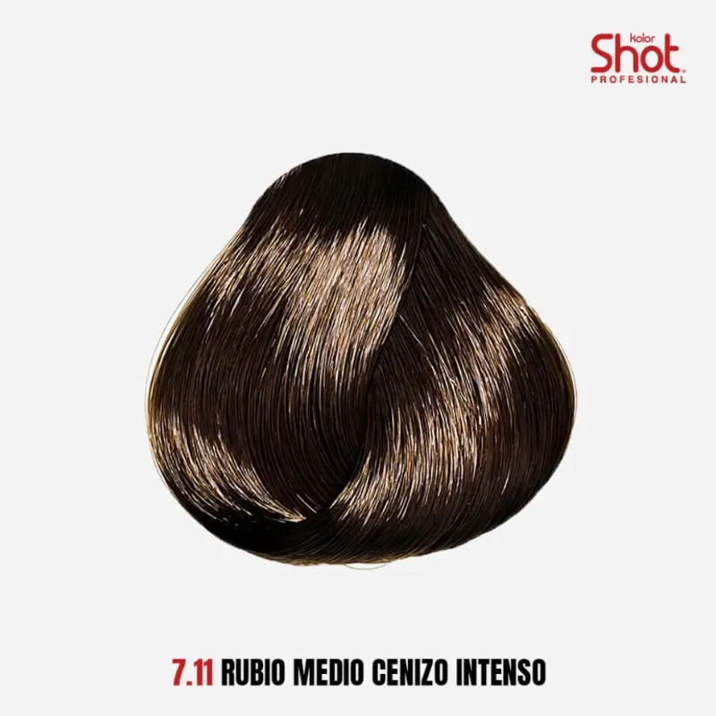 7.11 Rubio Medio Cenizo Intenso