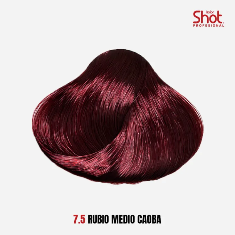 7.5 Rubio Medio Caoba 
