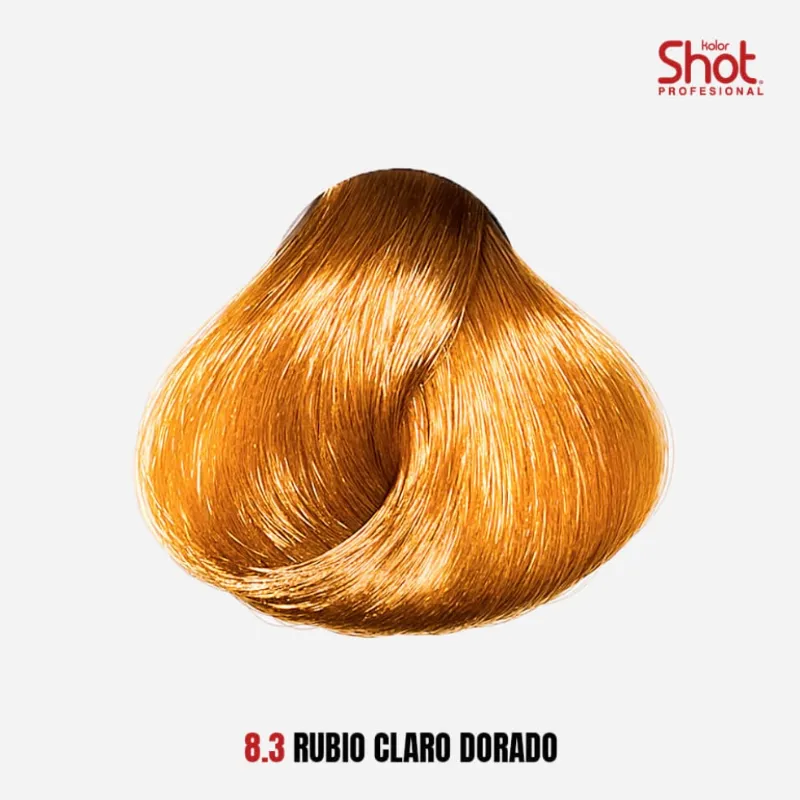 8.3 Rubio Claro Dorado 