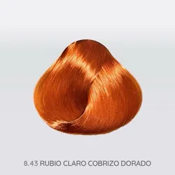 8.43 Rubio Claro Dorado Cobrizo