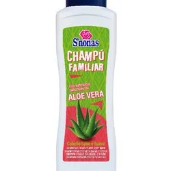 Champú Aloe Vera. 