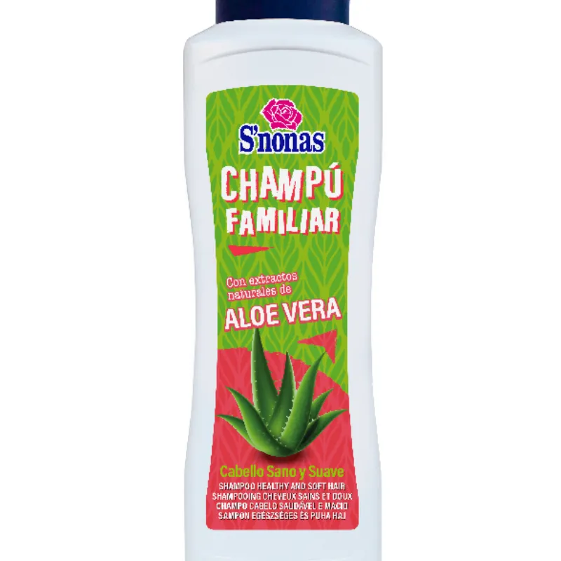 Champú Aloe Vera. 