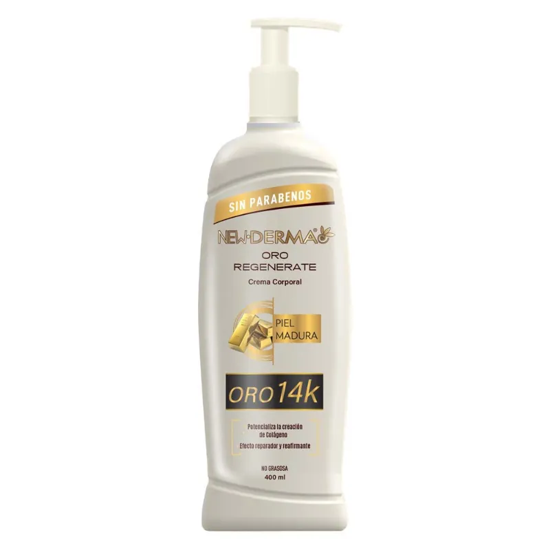 Crema Corporal New Derma Oro