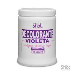 Decolorante en Polvo Antireflejo Color Violeta Shot (Pote)