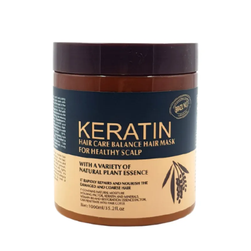 Keratin Hair Mask Brazil Nut. Reparación y Suavidad