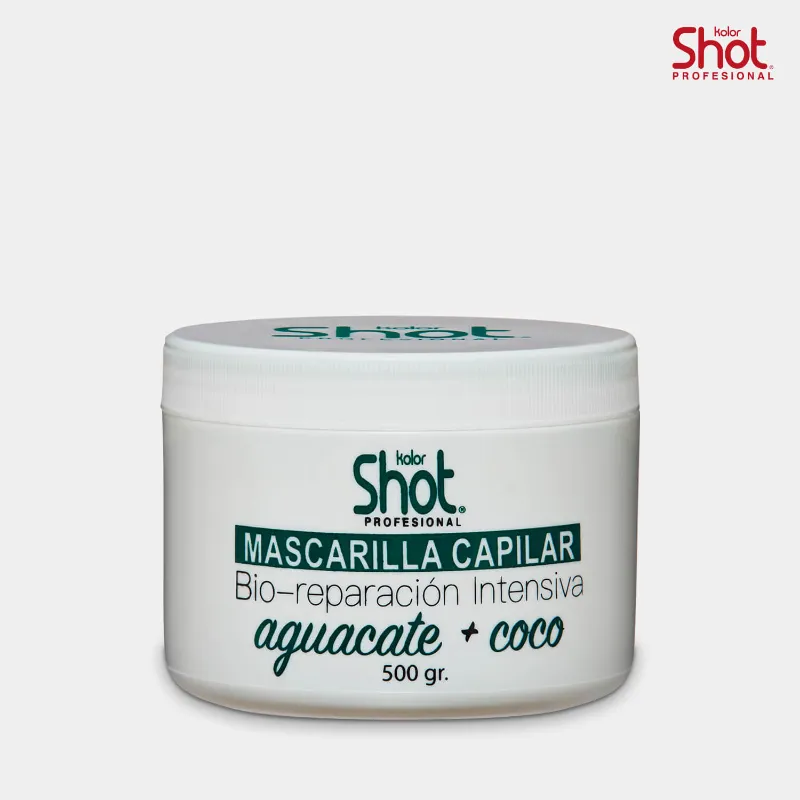 Mascarilla Capilar Bio-reparación Intensiva Aguacate + Coco