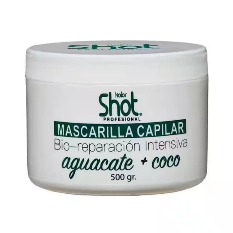 Mascarilla Capilar Bio-reparación Intensiva Aguacate + Coco