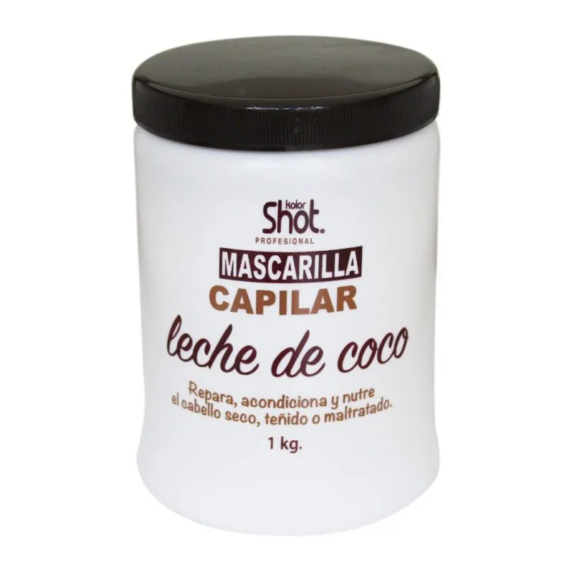 Mascarilla Capilar con Leche de Coco 1Kg