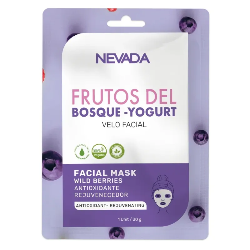 Mascarilla Facial de Frutos del Bosque 