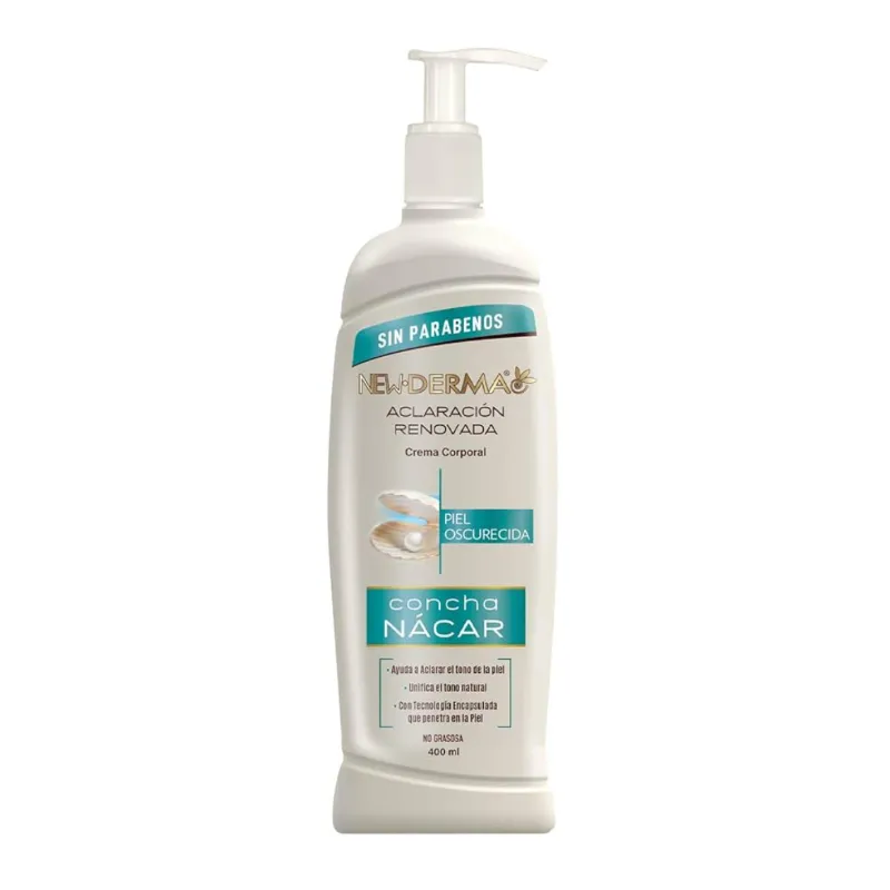 New Derma Crema Corporal Nacar