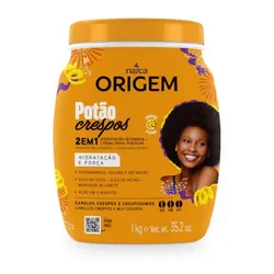 Tratamiento Origem Crespos 2 en 1. Hidratación y Fuerza