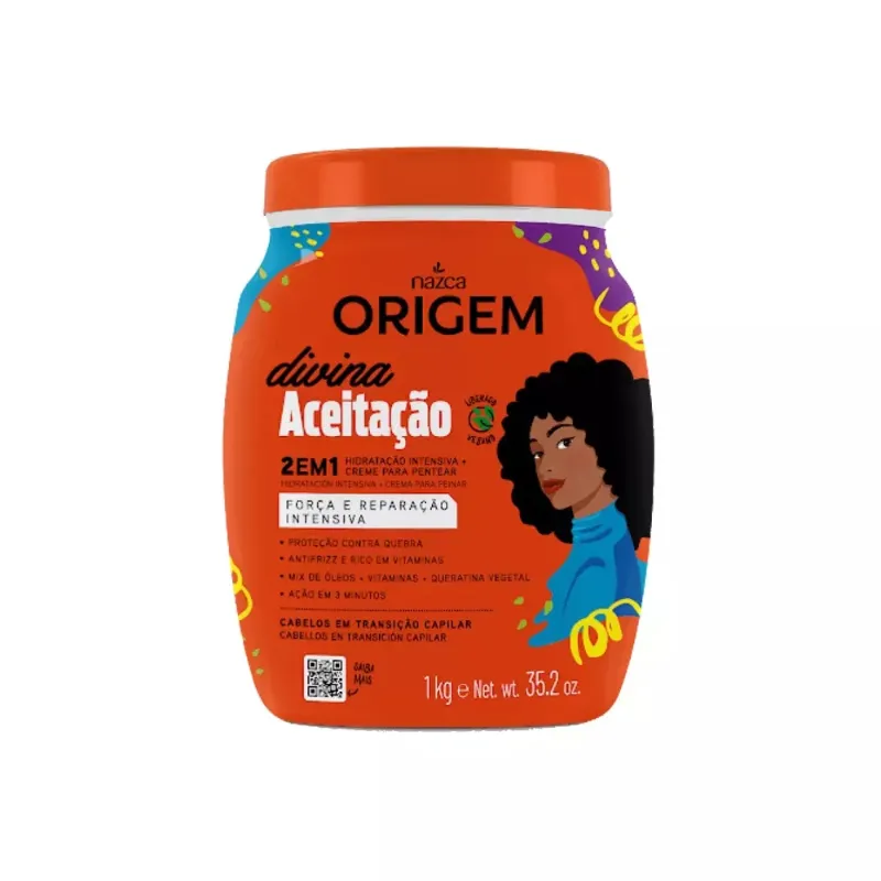 Tratamiento Origem Divina Aceitação 2 en 1. Fuerza y Reparación Intensiva