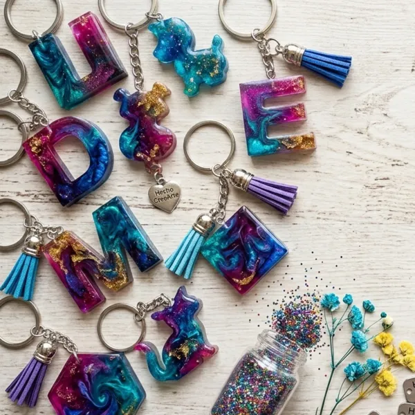 ¡Bienvenidos a CreeArte! ✨
En cada pieza que creamos, ponemos corazón, dedicación y el deseo de transformar materiales en recuerdos únicos. Somos especialistas en llaveros de resina artesanales, diseñados para acompañarte en tu día a día o para hacer ese regalo especial que deja huella.
Cada uno de nuestros diseños es hecho a mano con dedicación, utilizando combinaciones de colores vibrantes y acabados brillantes que nos definen. Explora nuestro catálogo y encuentra ese detalle que buscas.
📞 ¿Listo para tener el tuyo? ¡Contáctanos directamente por mensaje o llámanos para pedidos personalizados!