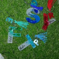 Llaveros personalizados con nombres 