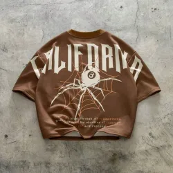 Camiseta ¨Box Cut¨ Holgada