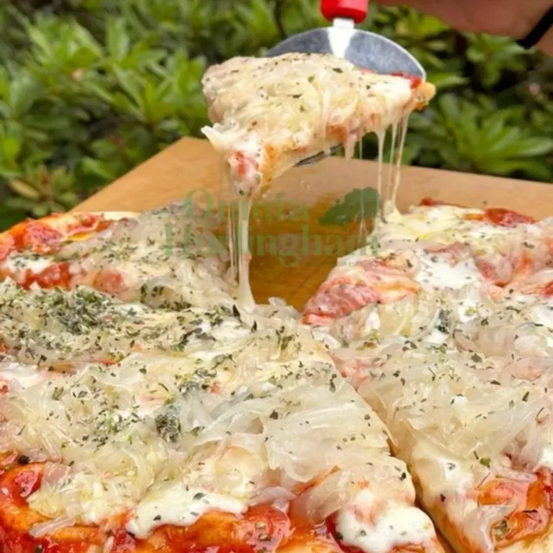 Pizza de cebolla 