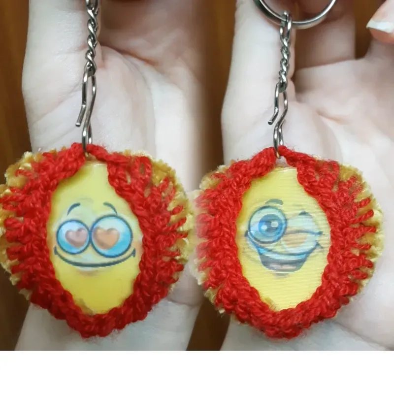 Llavero de dos caras 😍😉