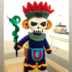 Dios azteca Mictlantecuhtli 