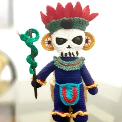 Dios azteca Mictlantecuhtli 