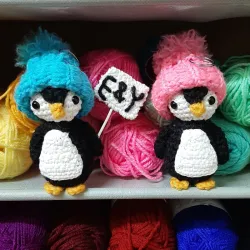 Pareja de pingüinos 