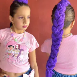 Trenza de Rumi Kpop