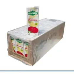 Caja de Jugo La Estancia Sabor Manzana