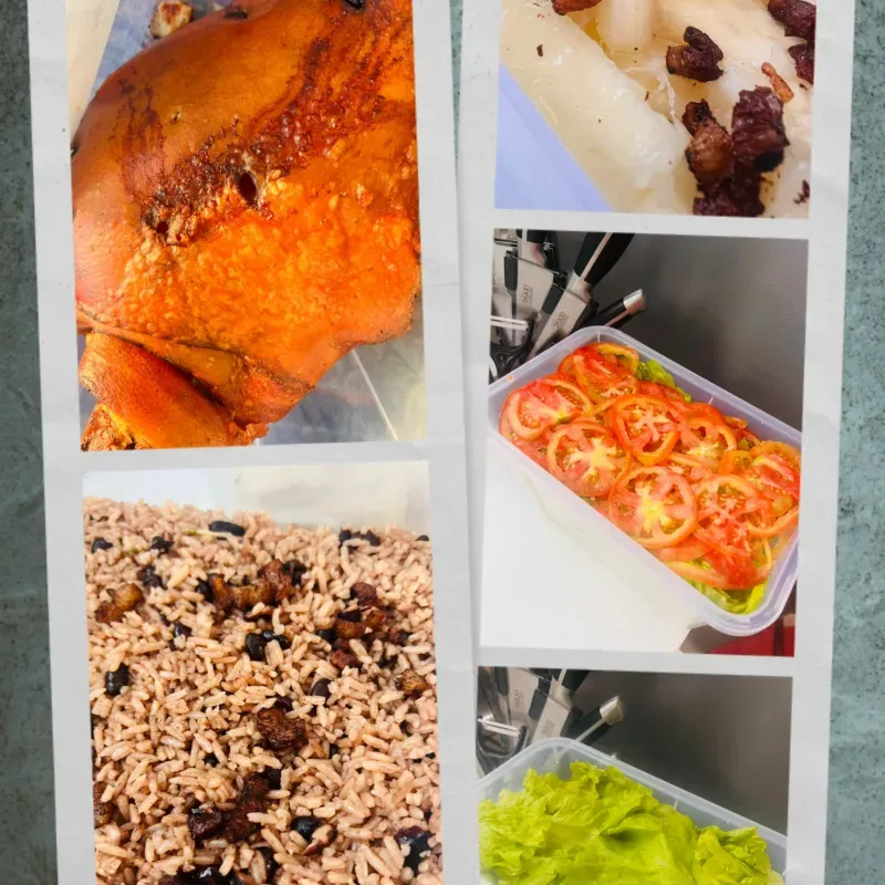 Cena para 15 personas 